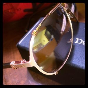 Dior Mirrored Women’s Aviator Sunglasses